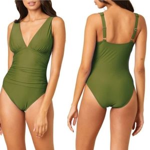 Athena Tummy Control Maillot Bathing Suit Size 12